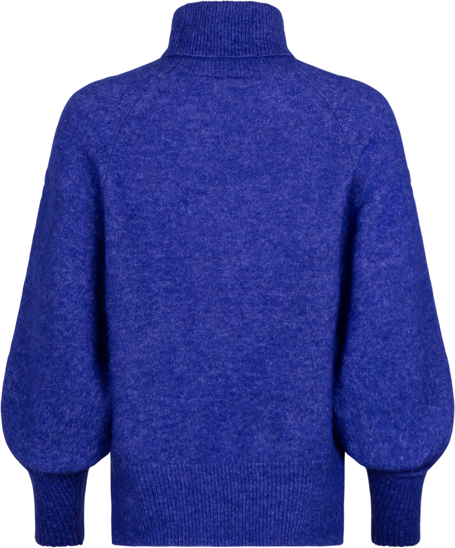 Brook Knit Oversize T-Neck - Spectrum Blue