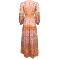 Edlynn Maxi Dress Rayon-Silk - Pink