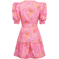 Elaina Dress Cotton Poplin - Pink
