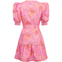 Elaina Dress Cotton Poplin - Pink