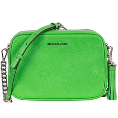 Ginny Leather Crossbody Bag - Palm