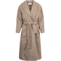 Jimson Weed Wool Coat - Brown Houndstooth