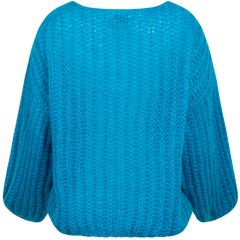 Joseph Blouse Solid - Pool Blue