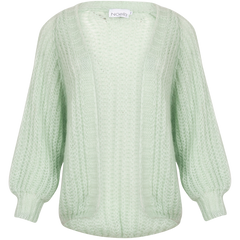 Joseph Cardigan Solid - Pistacio Green