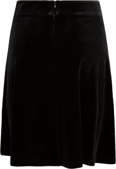 Hanami Velour Skirt - Black