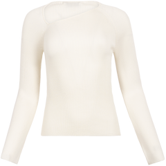Sherry WS Knit Top - Off-White