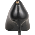 Alina Flex Leather Kitten Pump - Black