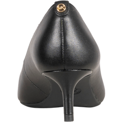 Alina Flex Leather Kitten Pump - Black