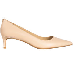 Alina Flex Leather Kitten Pump - Light Blush