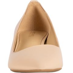 Alina Flex Leather Kitten Pump - Light Blush