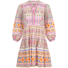 Elspeth Dress Short - Pink