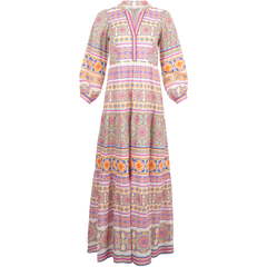 Elspeth Long Dress - Pink