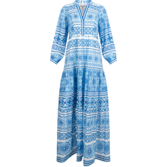 Elspeth Long Dress - Blue