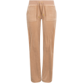 Del Ray Classic Velour Pant Pocket Gold Hw - Caramel