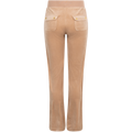 Del Ray Classic Velour Pant Pocket Gold Hw - Caramel