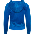Robertson Classic Velour Zip Hoodie - Skydiver