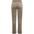Del Ray Classic Velour Pant Pocket Gold Hw - Vetiver
