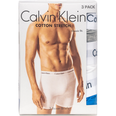 Boxer Brief 3PK - Gry Hthr, Wht, Palace Blue W/ Wh Wb