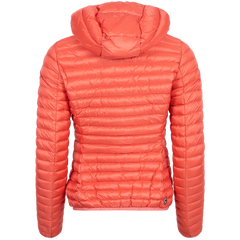 2224U Hooded Down Jacket - Spiced Coral