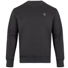 Creed Interlock Crew Neck - Black