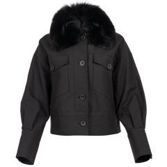Charlie Jacket - Canvas - Black