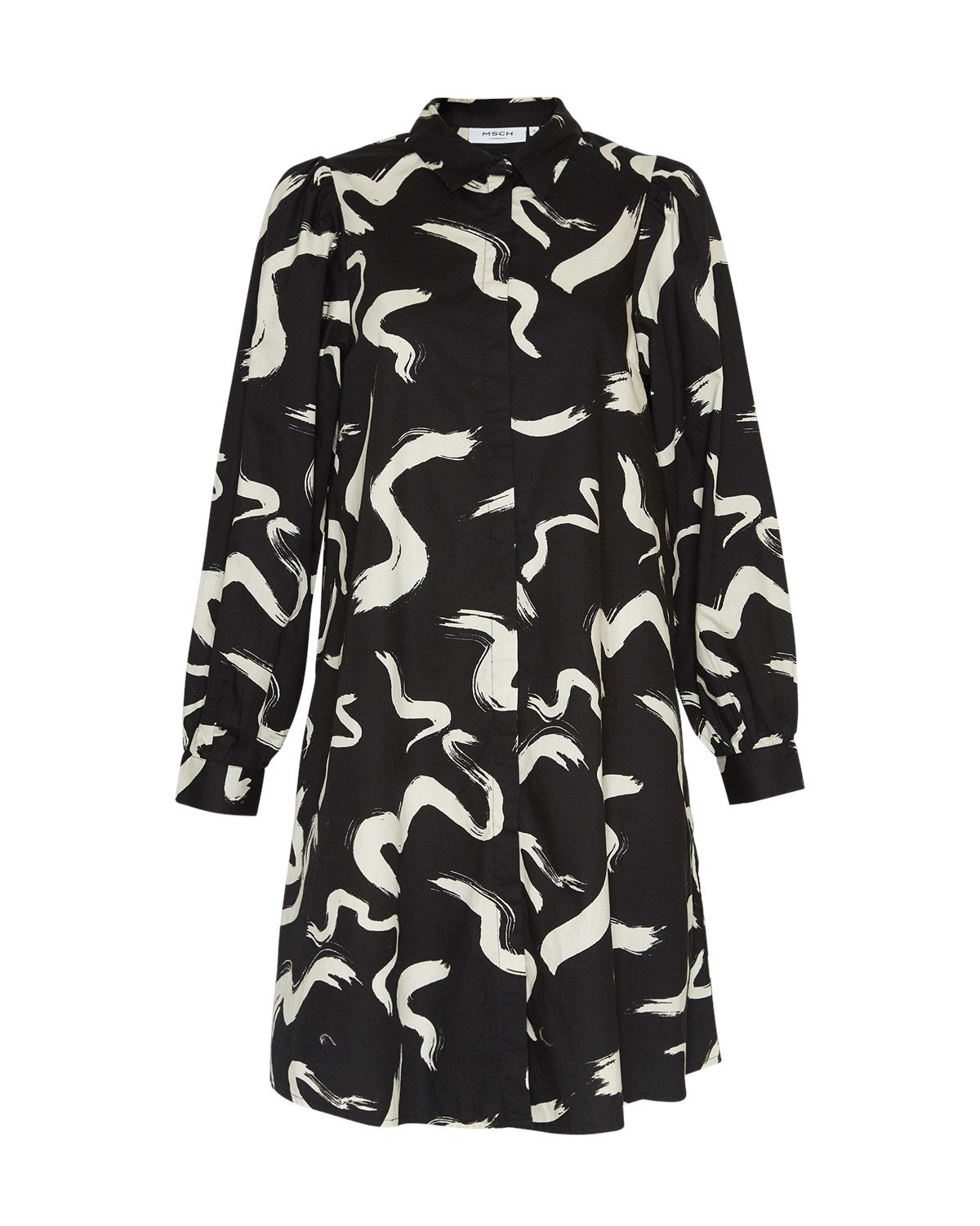 Petronia Shirt Dress - Birch Stroke