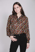 Leon Blouse - Black - Second Female - Bluser & Skjorter - VILLOID.no