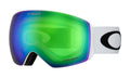 Flight Deck Faded Matte White - Prizm Jade - Goggles - Oakley - Tilbehør - VILLOID.no