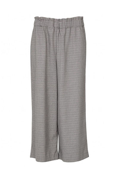 Leaf Check Pants - Brown - Line of Oslo - Bukser & Shorts - VILLOID.no