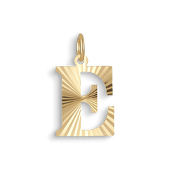 Reflection Letters Gold - E