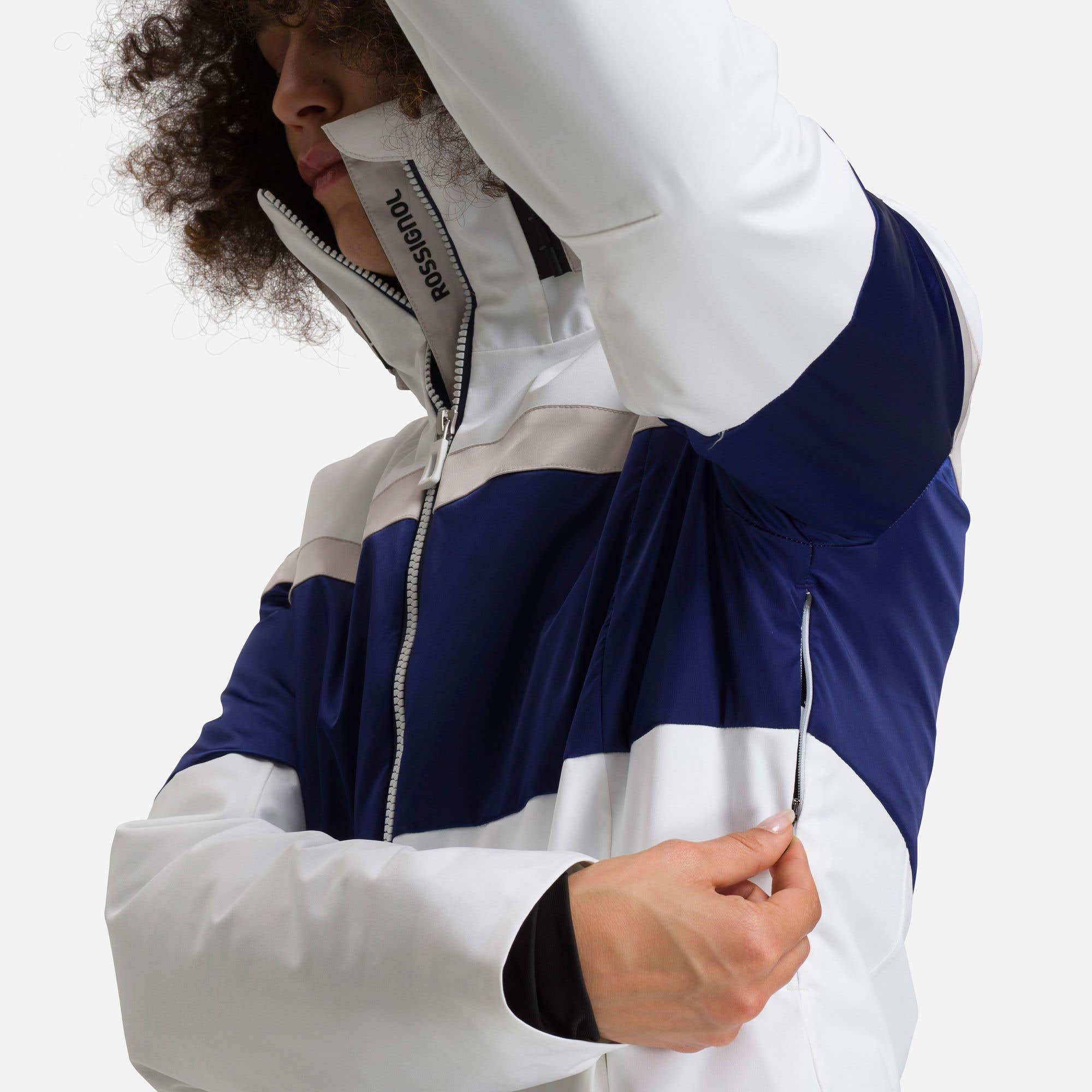 W Palmares Satin Ski Jacket - White