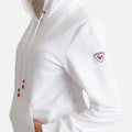 W Logo Sweat Hood FT - White