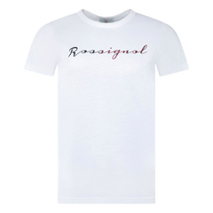 W Logo Rossi Tee - White
