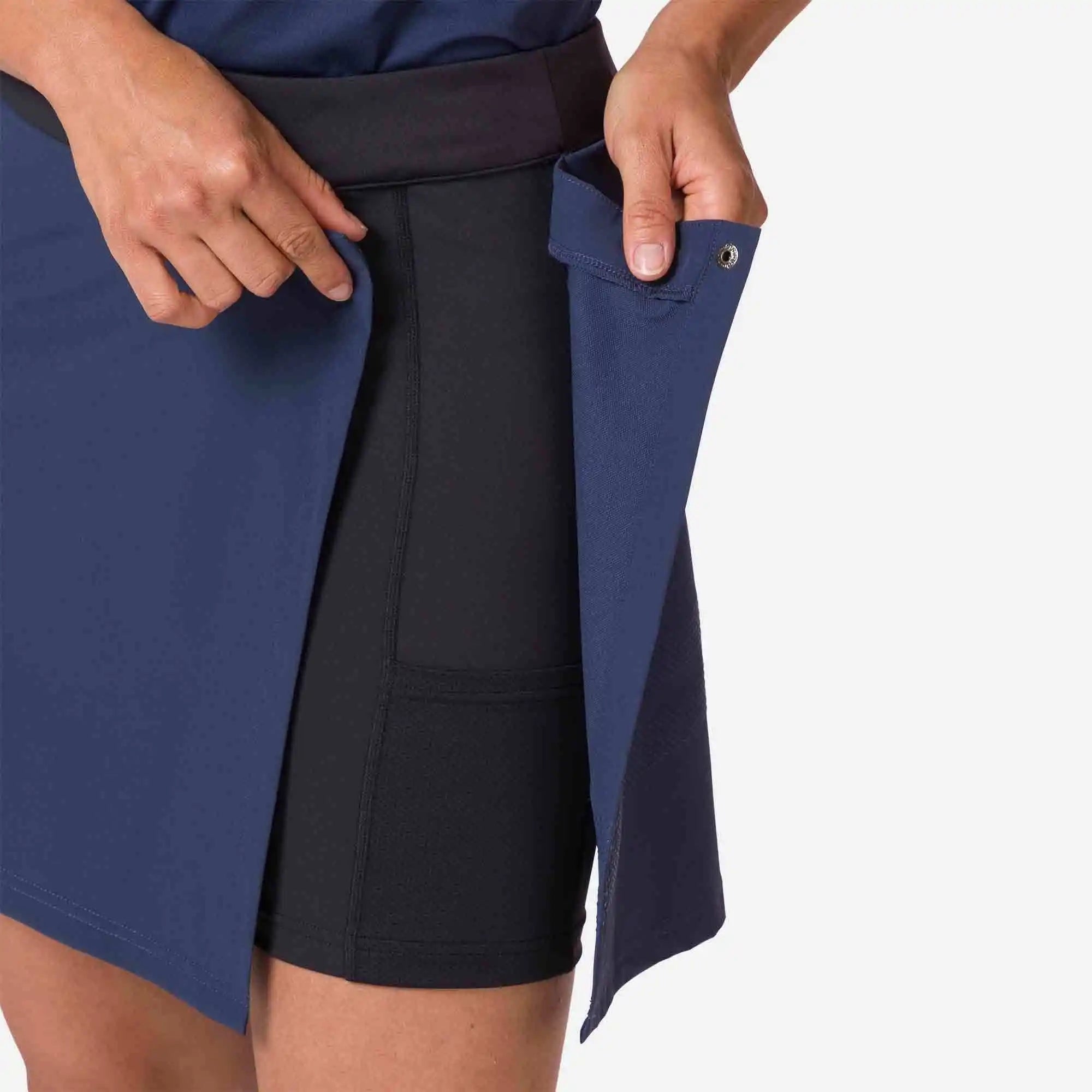 Womens Lightweight Breathable Skirt - Dark Navy
