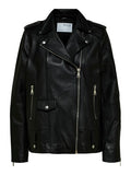 Madison Leather Jacket - Black