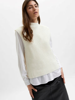 Ori LS Side Zip Shirt - Bright White