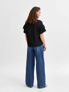 Rylie SS Florence Tee M - Black