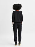 Tenny 3/4 Sweat Top - Black