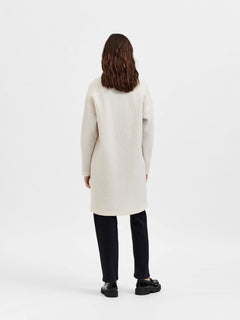 Darla Ls Knit Cardigan - Birch