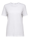 Myessential Ss O-Neck Tee - Bright White