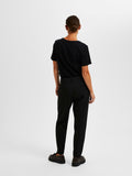 Rita-Ria Mw Cropped Pant - Black