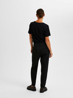 Rita-Ria Mw Cropped Pant - Black