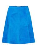 Susa HW Suede Short Skirt - Ultramarine