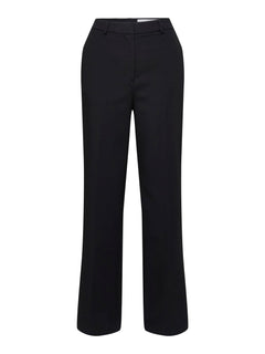 Myla Hw Wide Pant - Black