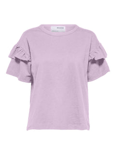 Rylie Ss Florence Tee M - Sweet Lilac