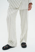 QuinIW Pant - Sommer Pinstripe
