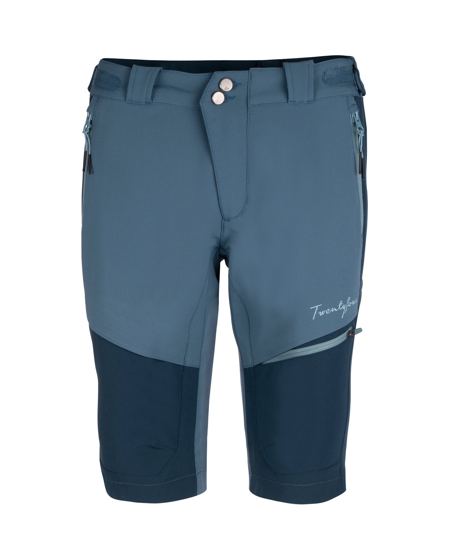 Flåm LS Lang Shorts - Denimblå