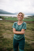 Flåm Lightwool SS - Sjøgrønn
