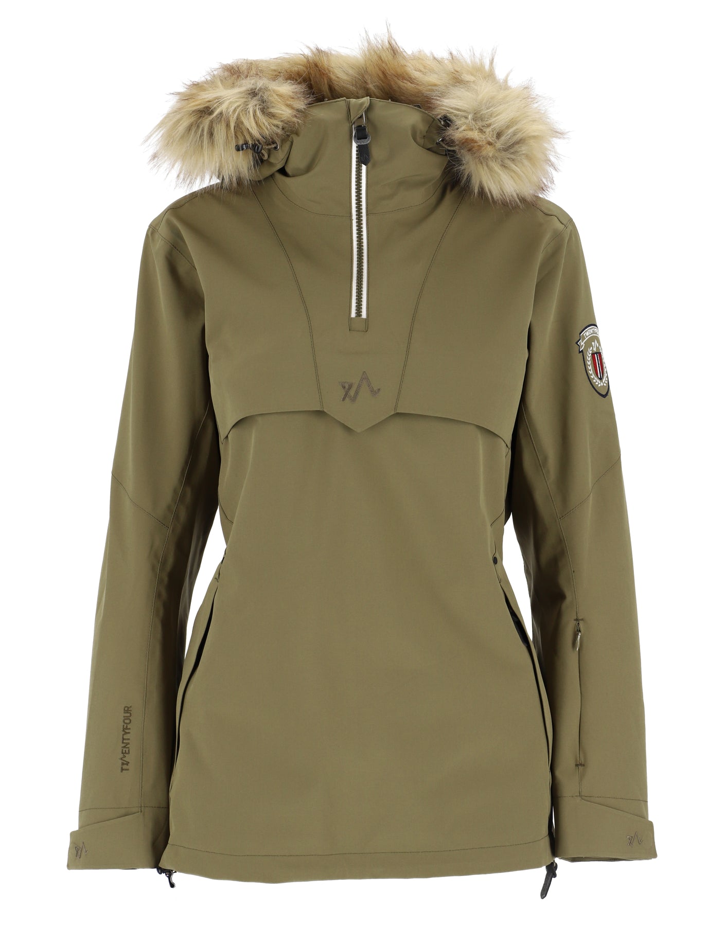 Finse 2.0 2-Lags Anorakk - Oliven