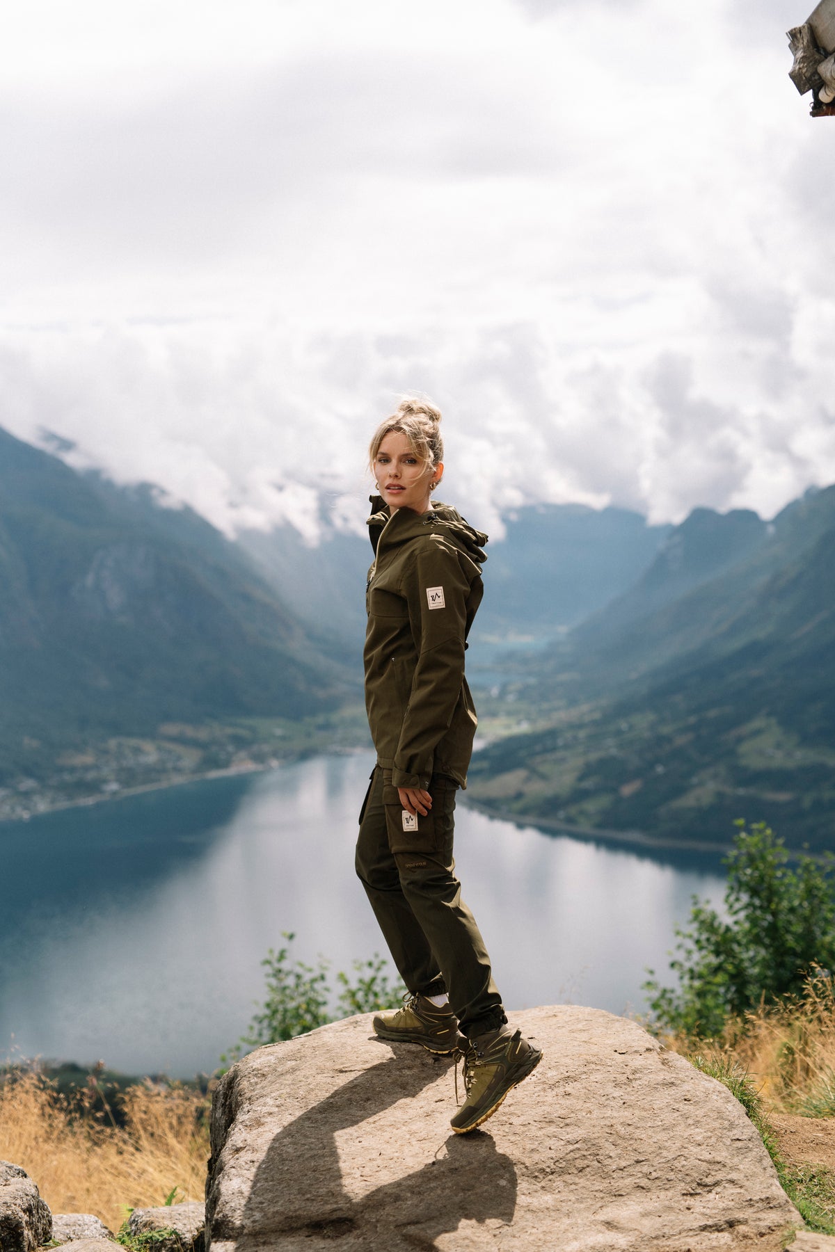 Finse 2.0 2-Lags Anorakk - M Oliven